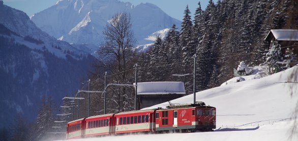 Matterhorn Gotthard Bahn im Goms © Matterhorn Gotthard Bahn