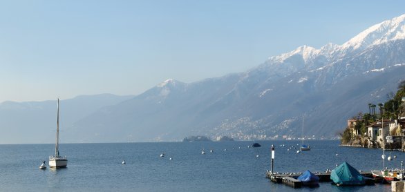 Ascona am Lago Maggiore © caricatura - shutterstock.com