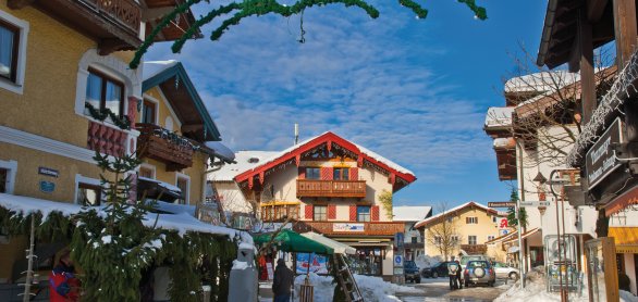 Winterliches Ruhpolding © World travel images-fotolia.com