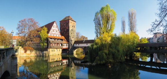 Weinstadel und Henkersburg in Nürnberg © pixabay/Gellinger