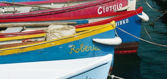 Boote in Garda