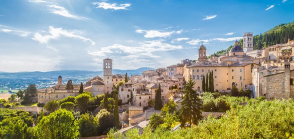 Blick auf die historische Stadt Assisi © JFL Photography - stock.adobe.com
