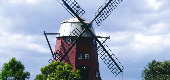 Windmühle auf der Insel Öland