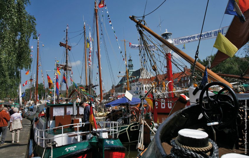 Emdener Matjestage - Blick auf den Ratsdelft © Emden Tourismus u. Marketing GmbH/R. Gerdes