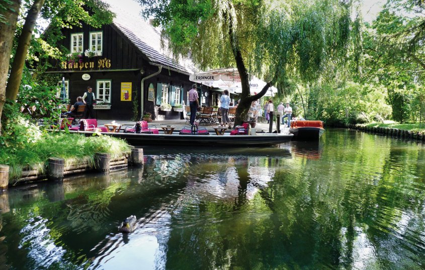 Spreewald-Café in Lehde © pixabay.com/andreasmettallerreni