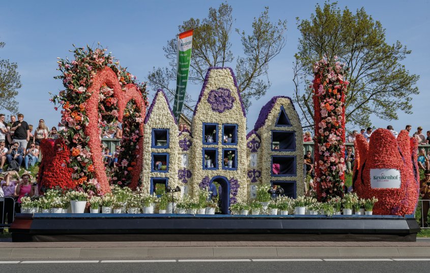 Blumencorso auf dem Keukenhof © Keukenhof Holland