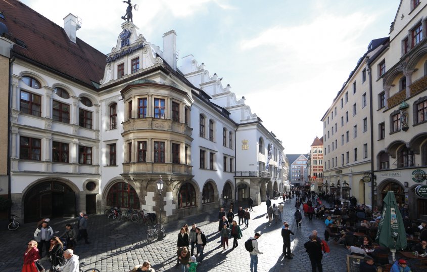 Das Hofbräuhaus in München © München Tourismus-Sigi Müller