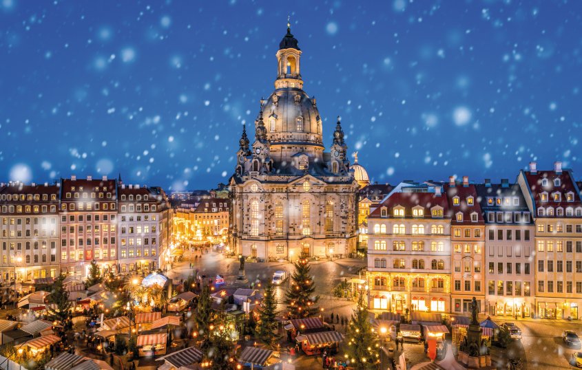 Advent auf dem Neumarkt in Dresden© eyetronic - stock.adobe.com