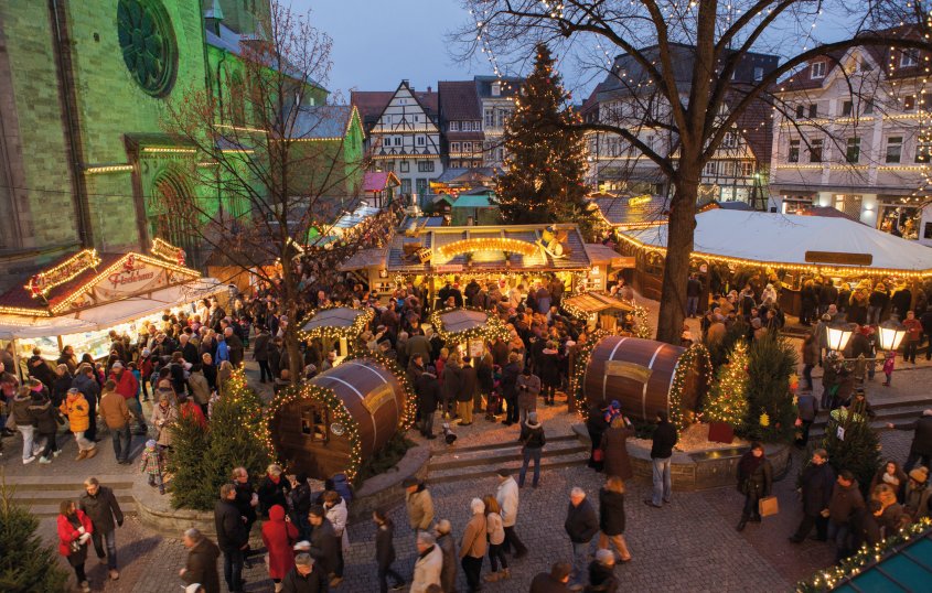 Weihnachtsmarkt Soest - Petrikirchplatz© Wirtschaft & Marketing Soest GmbH/Gero Sliwa
