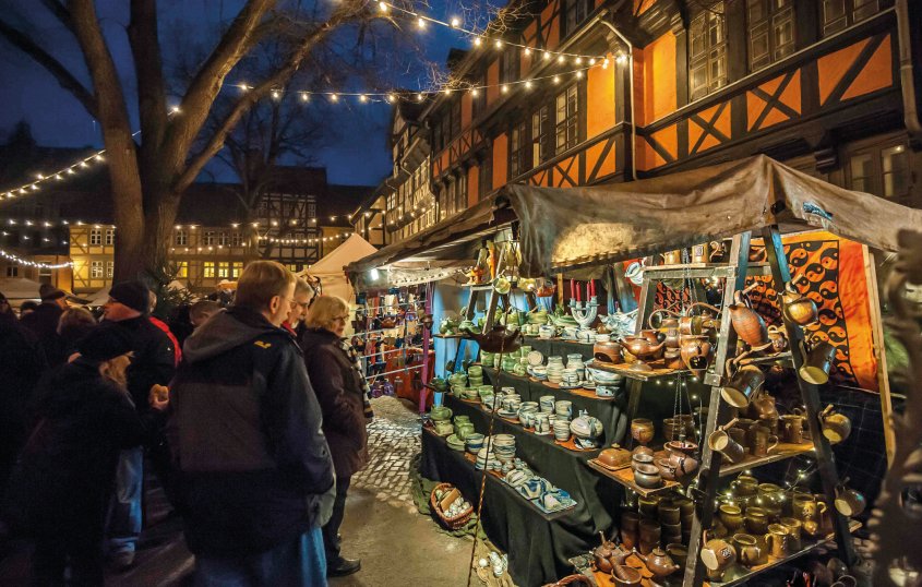 Advent in den Höfen - Quedlinburg© Jürgen Meusel
