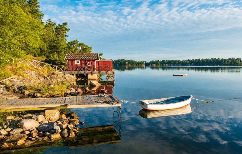 Schärengarten an der schwedischen Küste vor Stockholm © Rico Ködder - stock.adobe.com