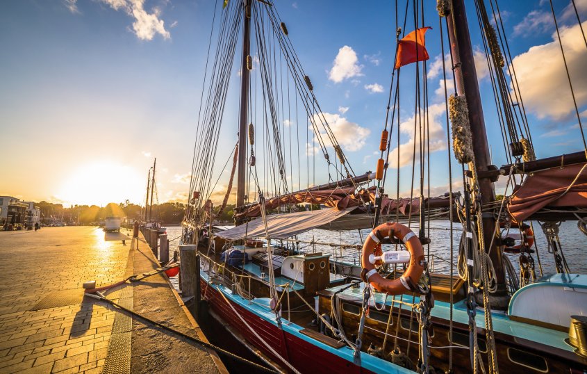am Hafen von Eckernförde &copy; powell83 - stock.adobe.com