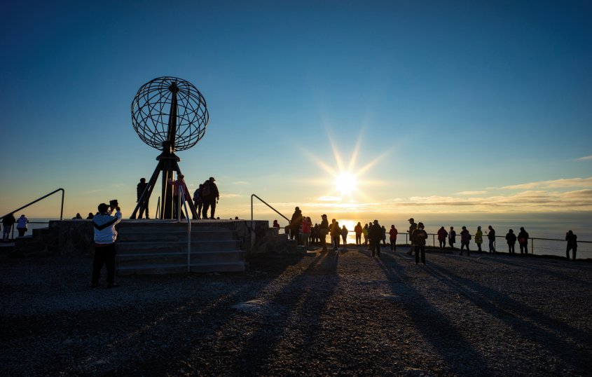 Mitternachtssonne am Nordkap &copy; RuZi - stock.adobe.com